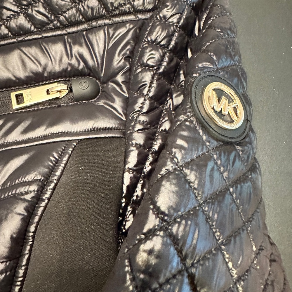 michael kors mixed media quilted jacket - Picture 5 of 12